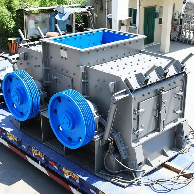 Двухроторная дробилка для производства песка (1)