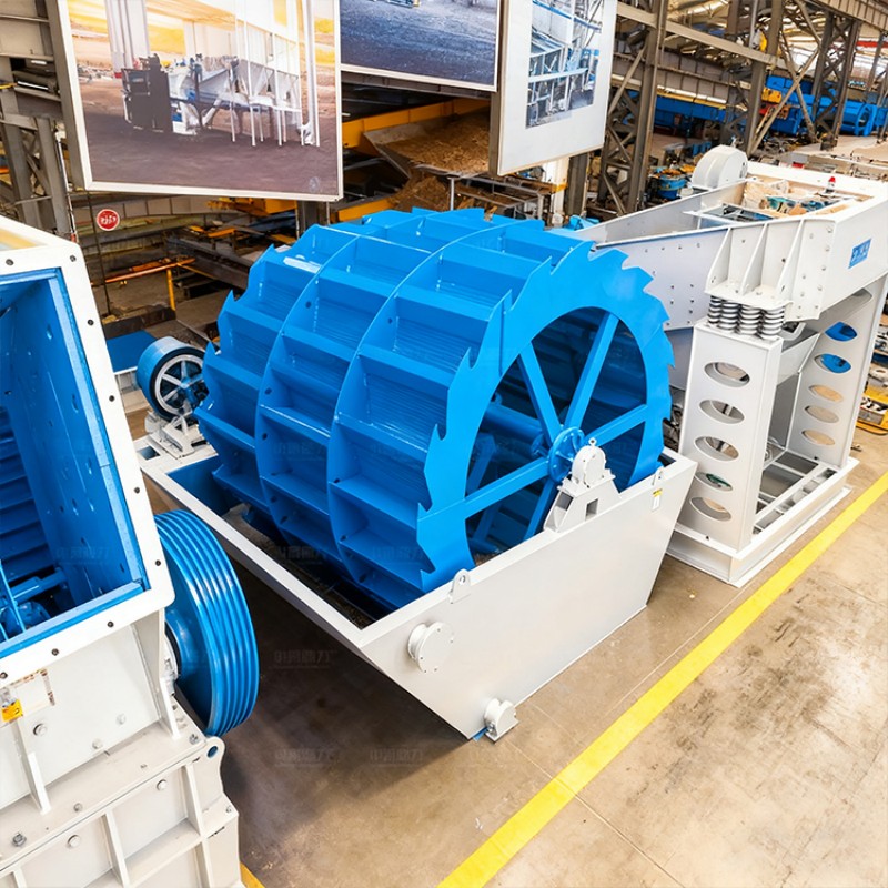 Колёсно-ковшовая пескомойка 377 (2)