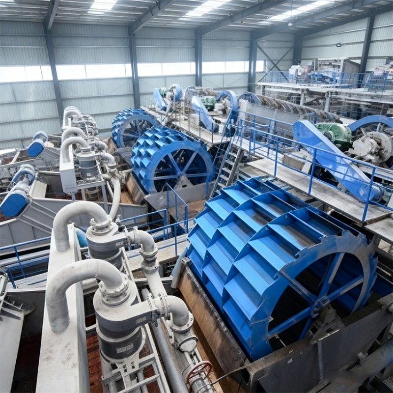 Колёсно-ковшовая пескомойка 377 (3)