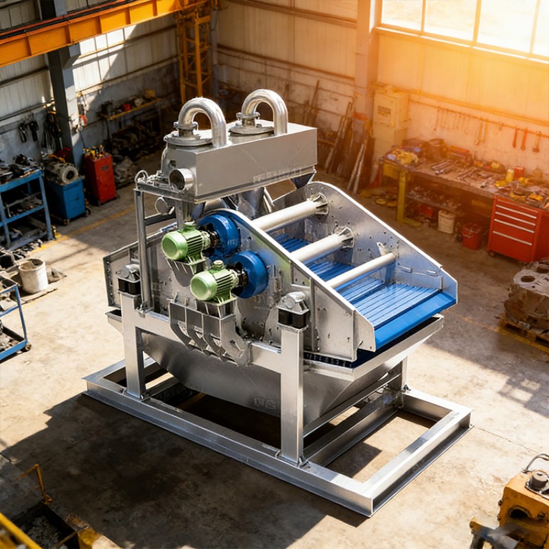 Комбинированный аппарат для регенерации мелкого песка (3)