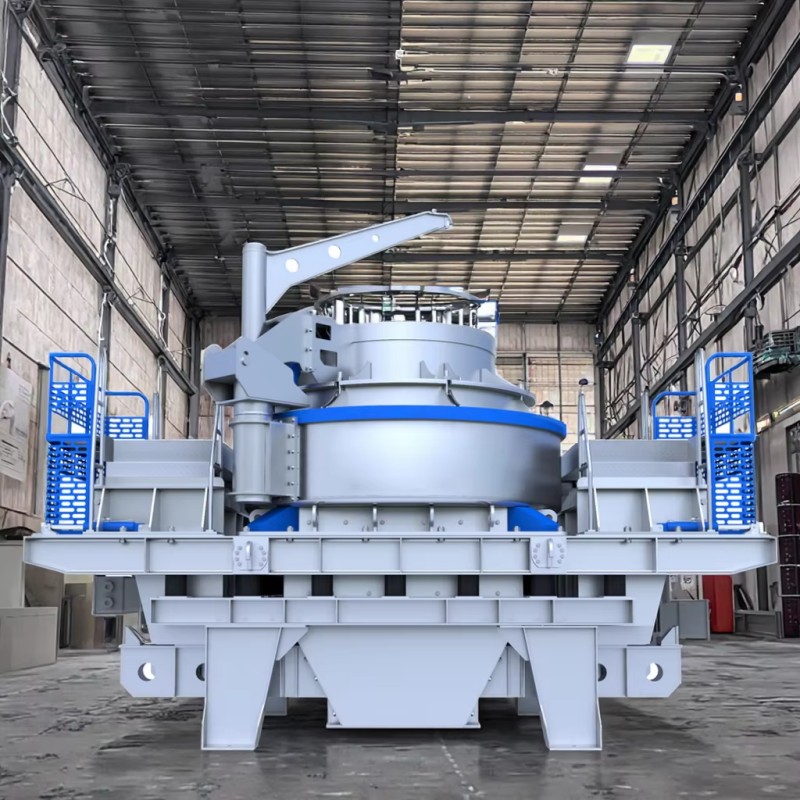 Вертикальная дробилка для производства песка (3)