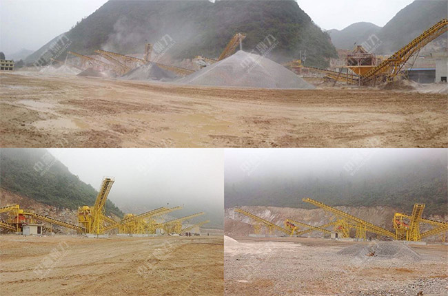 Карьерная линия по переработке синего камня производительностью 1500 тч (300)5666