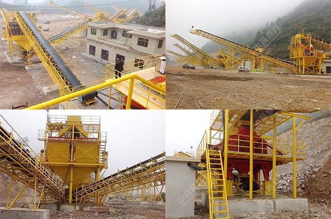 Карьерная линия по переработке синего камня производительностью 1500 тч (300)777