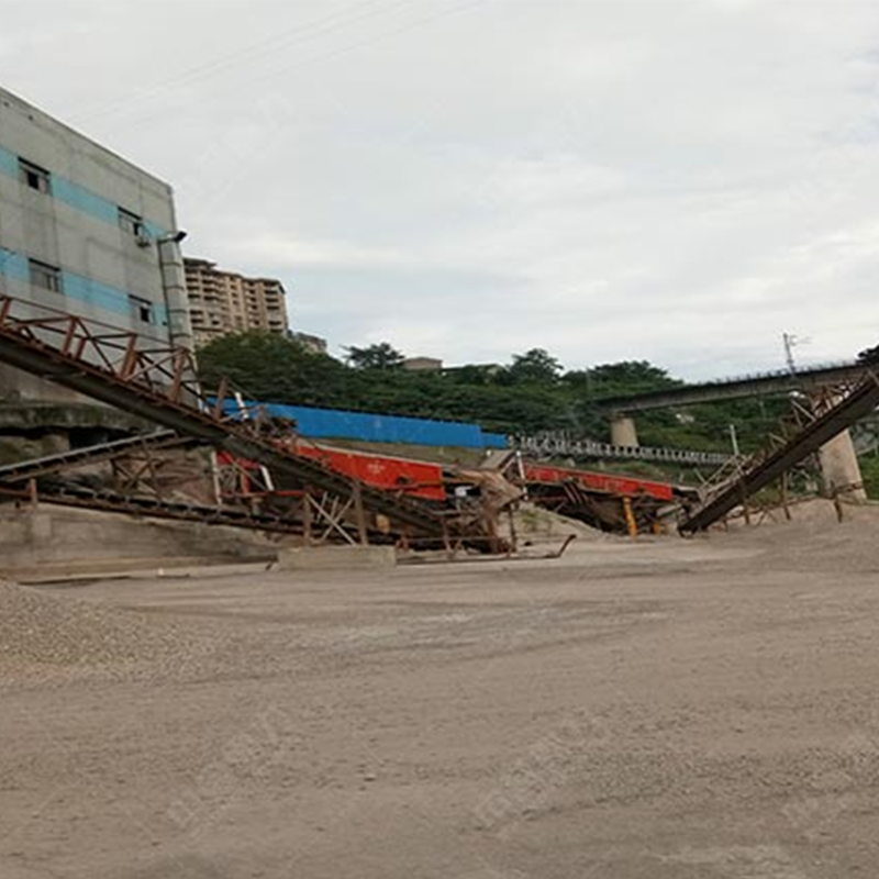 Линия по дроблению речной гальки производительностью 300 тч (200)3