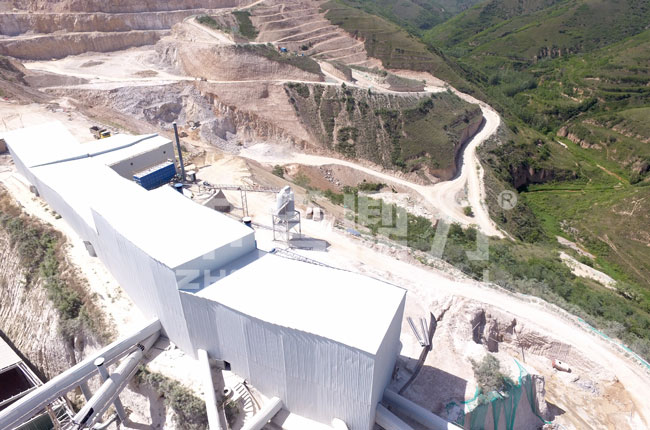 Линия по производству заполнителей из обожжённой извести производительностью 600 тч (200)