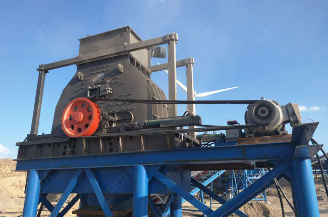 Линия по производству песчано-гравийного материала из гранита производительностью 200 тч (300)