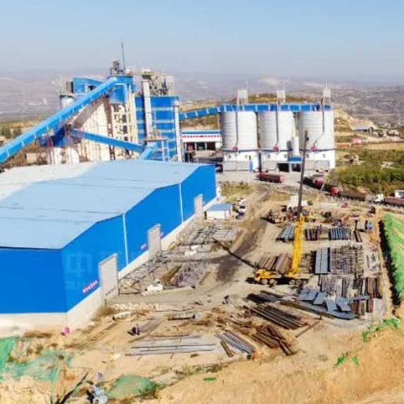 Линия по производству песчано-гравийного материала из известняка производительностью 1000 тч (300)8