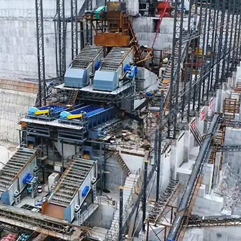 Линия по производству песчано-гравийных заполнителей производительностью 2000 тонн в час (3)