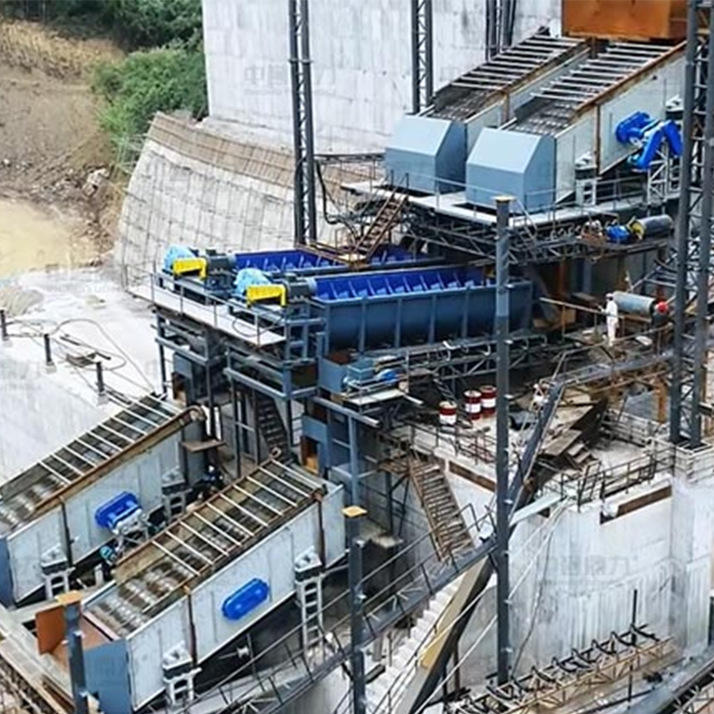 Линия по производству песчано-гравийных заполнителей производительностью 2000 тонн в час (6)