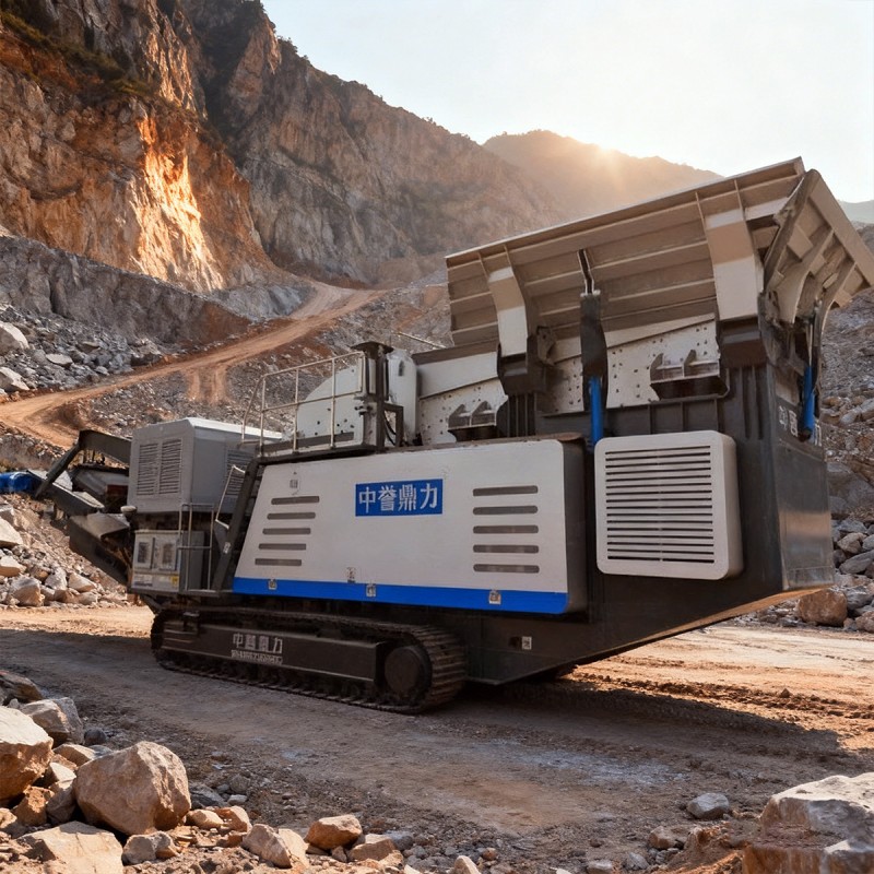 Мобильная дробильно-сортировочная станция (3)