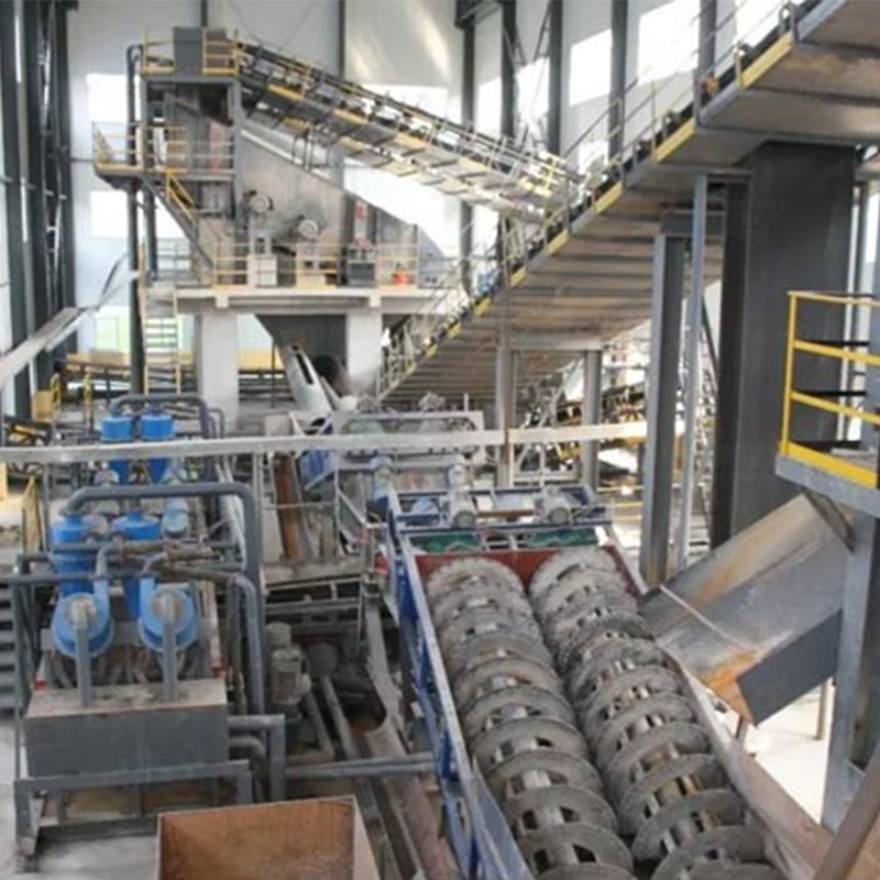 Применение ударно-формовочной дробилки для производства песка серии DLVS1-1263 (3)