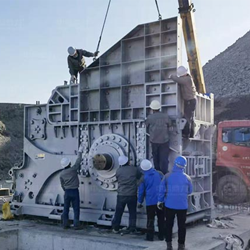 Проект дробления железной руды горизонтальной гирационной дробилкой DLHGC (230)2