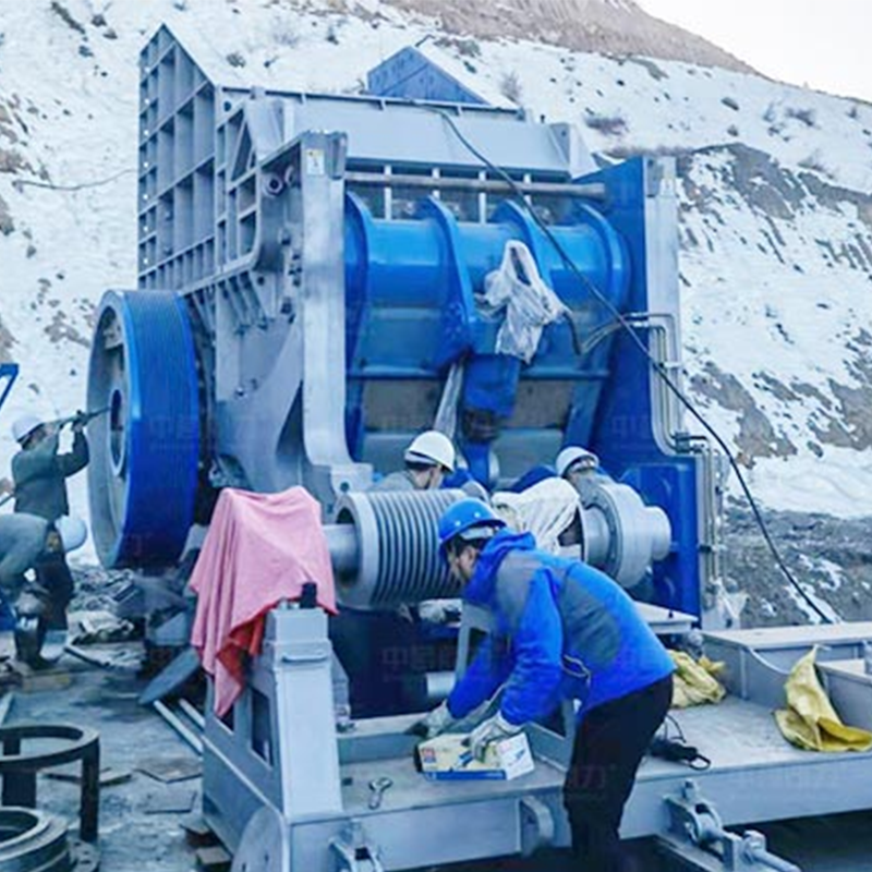 Проект дробления железной руды горизонтальной гирационной дробилкой DLHGC (230)3