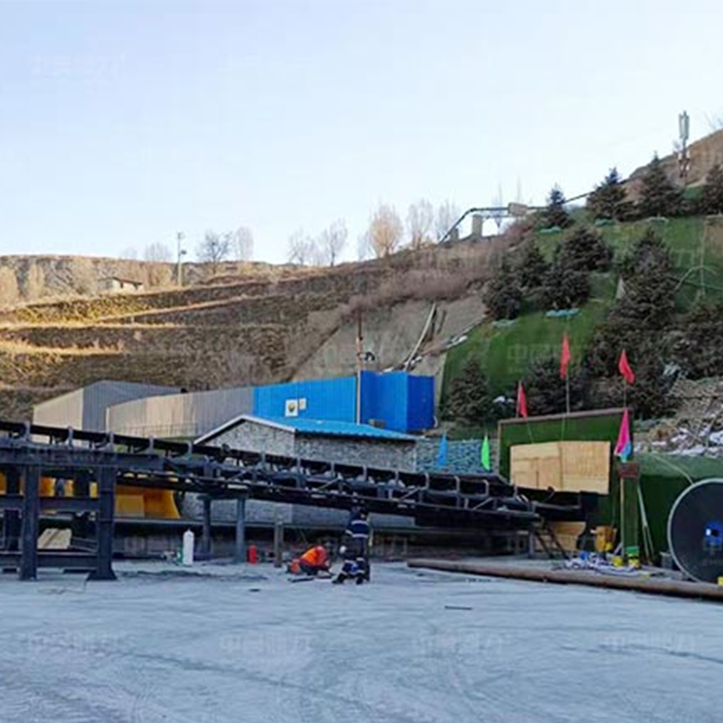 Проект дробления железной руды горизонтальной гирационной дробилкой DLHGC (230)7